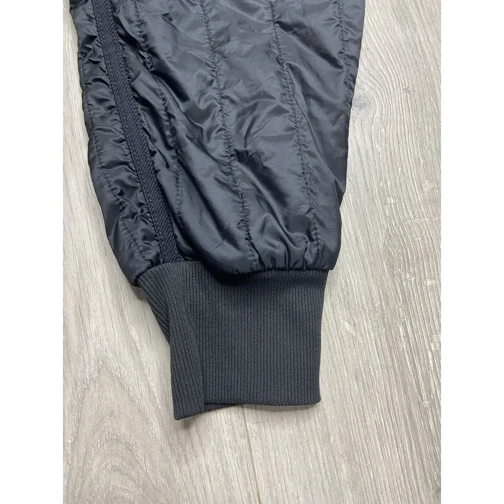 Nike Tech Pack Sweatshirt Pullover Men Small Black Quilted Thermal Sport Outdoor